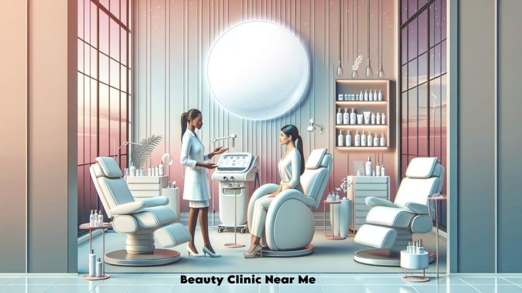 Interior of a top-rated beauty clinic nearby