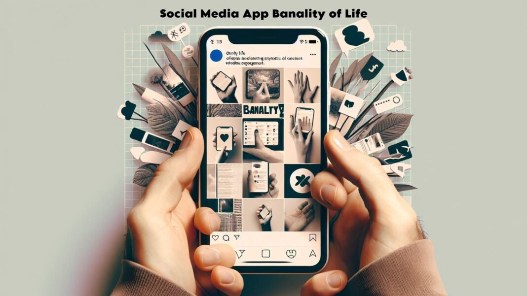 Impact of Social Media App Banality of Life on daily routine