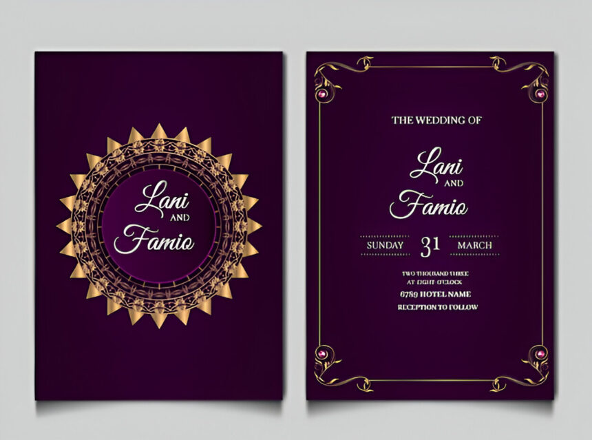 wedding invitation cards