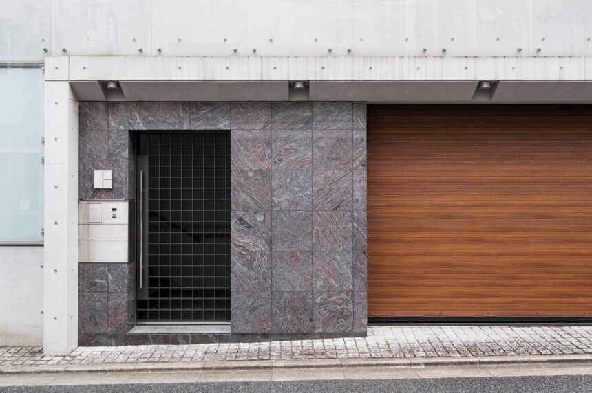 wooden garage doors